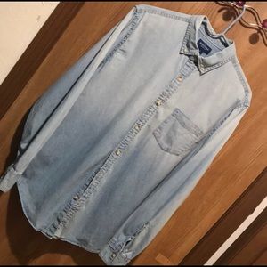 Copy Arizona Chambray Hombre Fade Button Shirt L